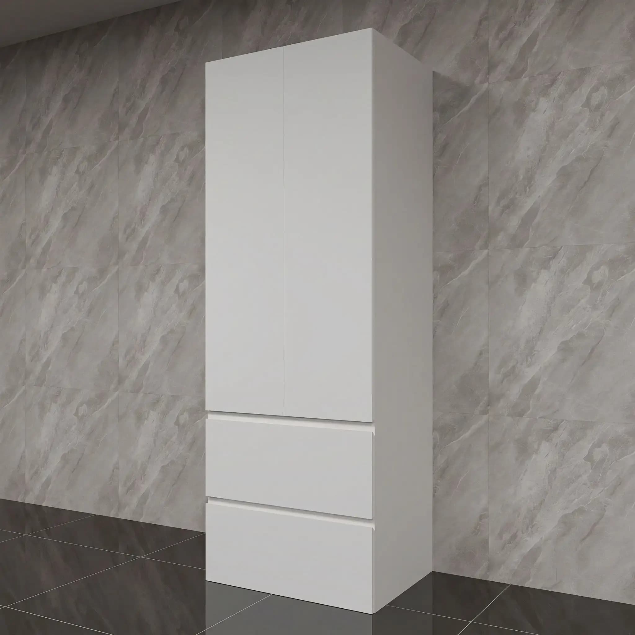 Pantry Cabinet 2 Drawers 2 Doors