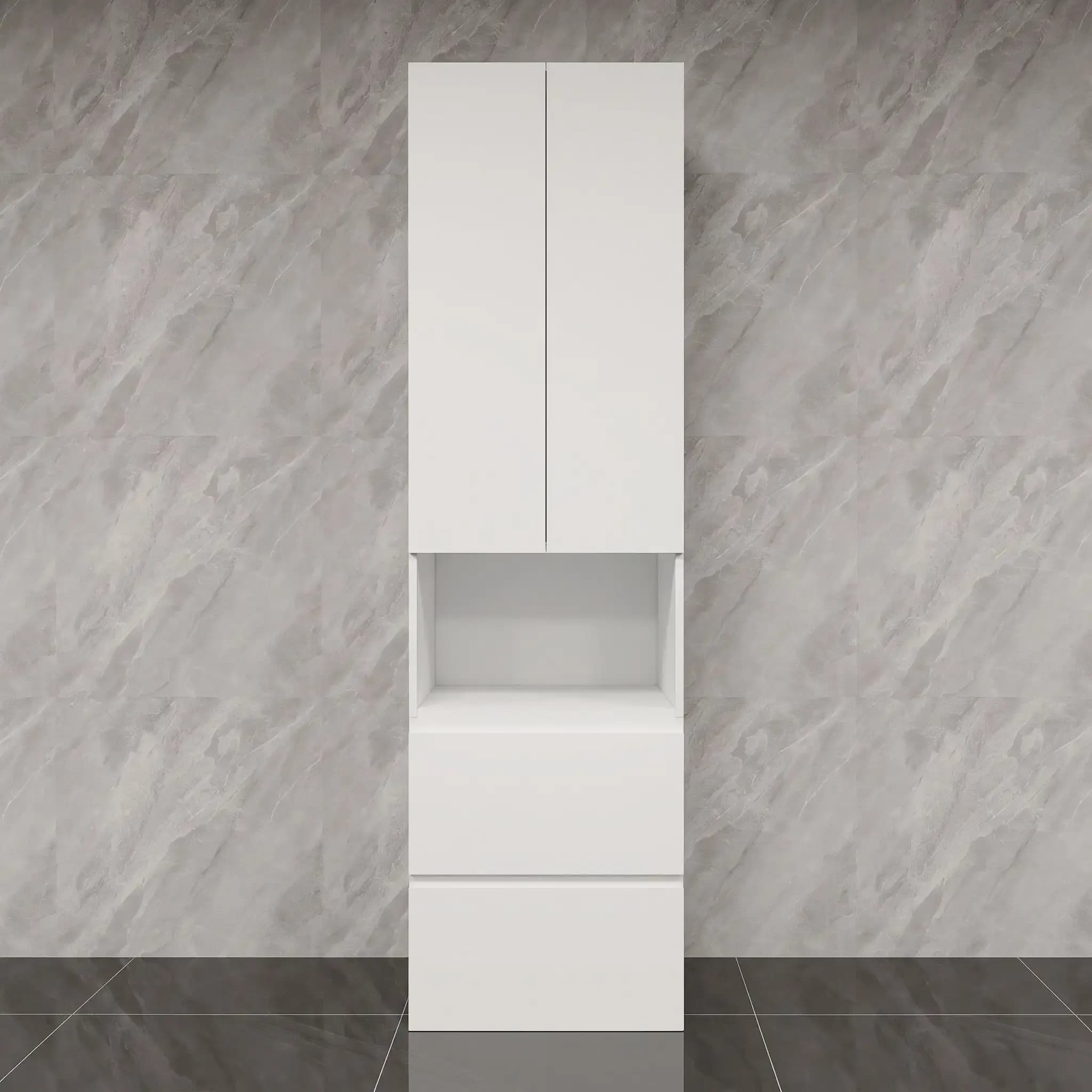 Pantry Cabinet Microwave 2 drawer 2 door