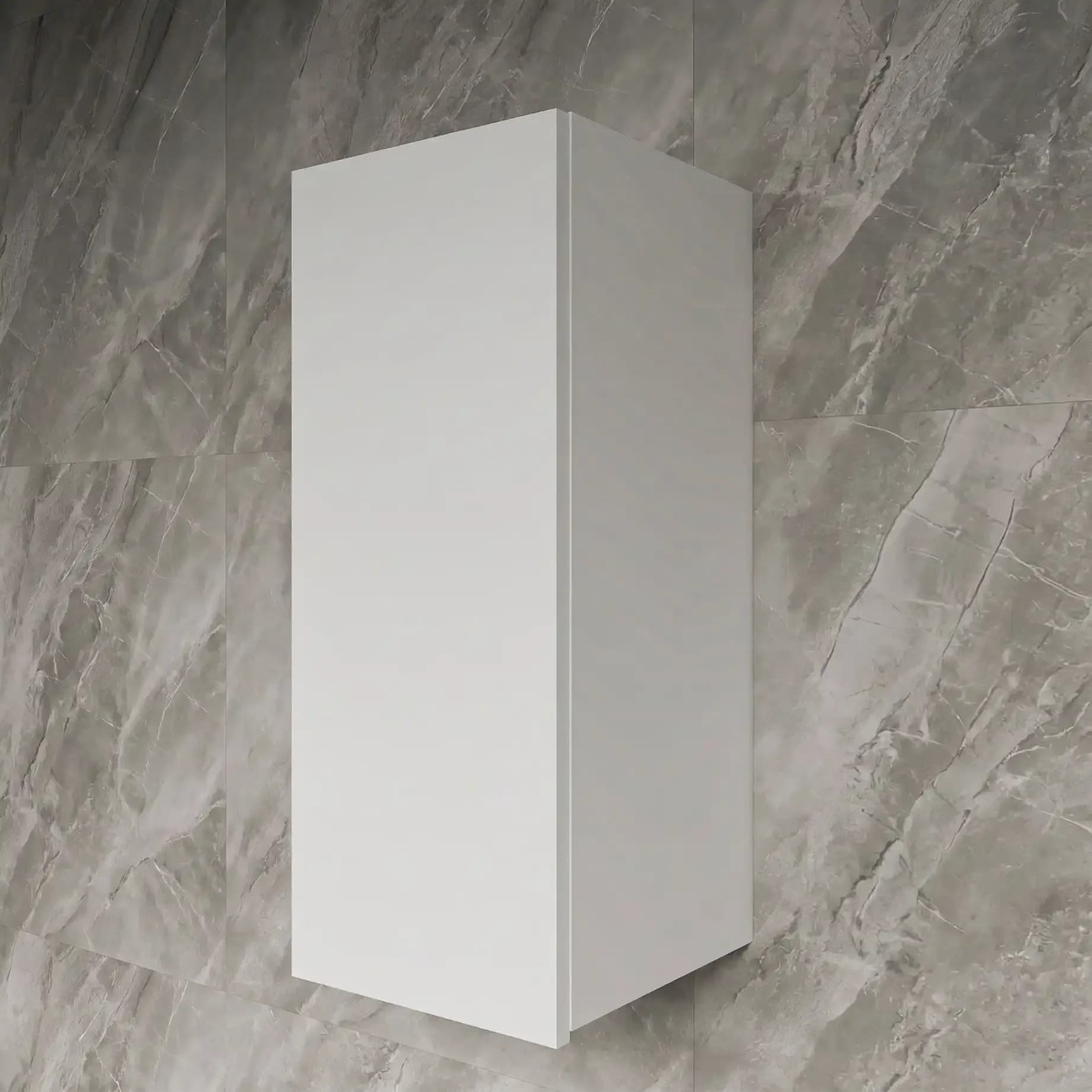 Single door wall cabinet
